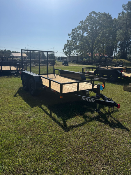 New 2025 Nolan Manufacturing NOL612TA Utility Trailer