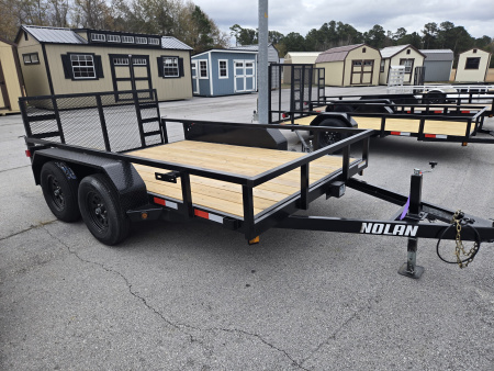 New 2025 Nolan Manufacturing NOL712TA Utility Trailer