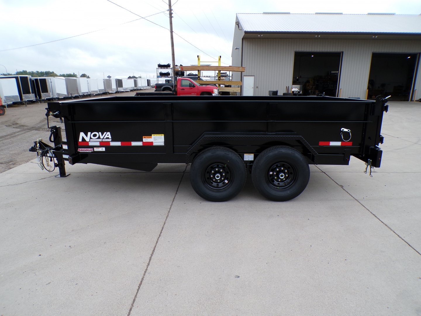 New 2026 Midsota Nova DT8214 - 14K Dump Trailer - 729