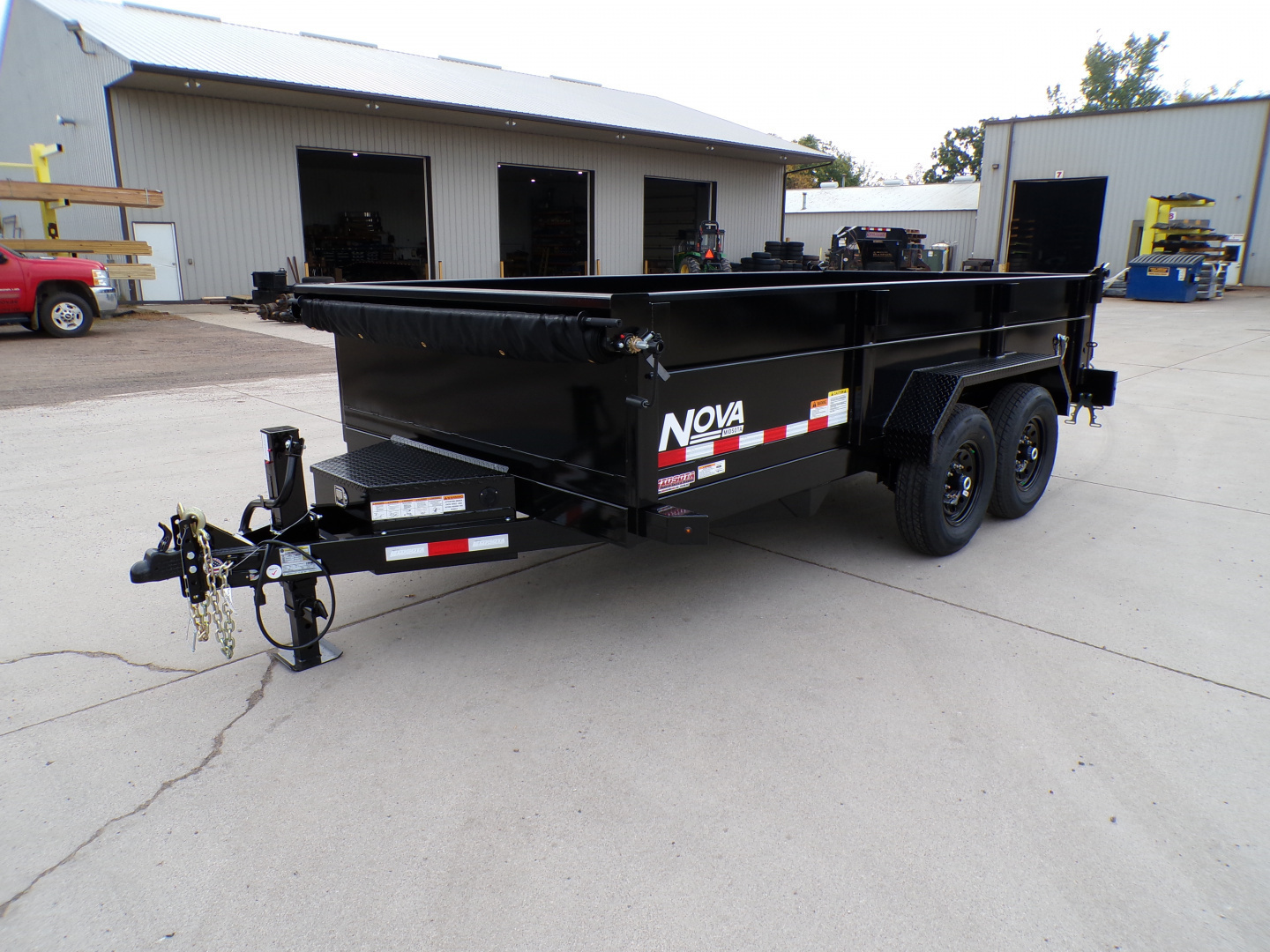New 2026 Midsota Nova DT8214 - 14K Dump Trailer - 729