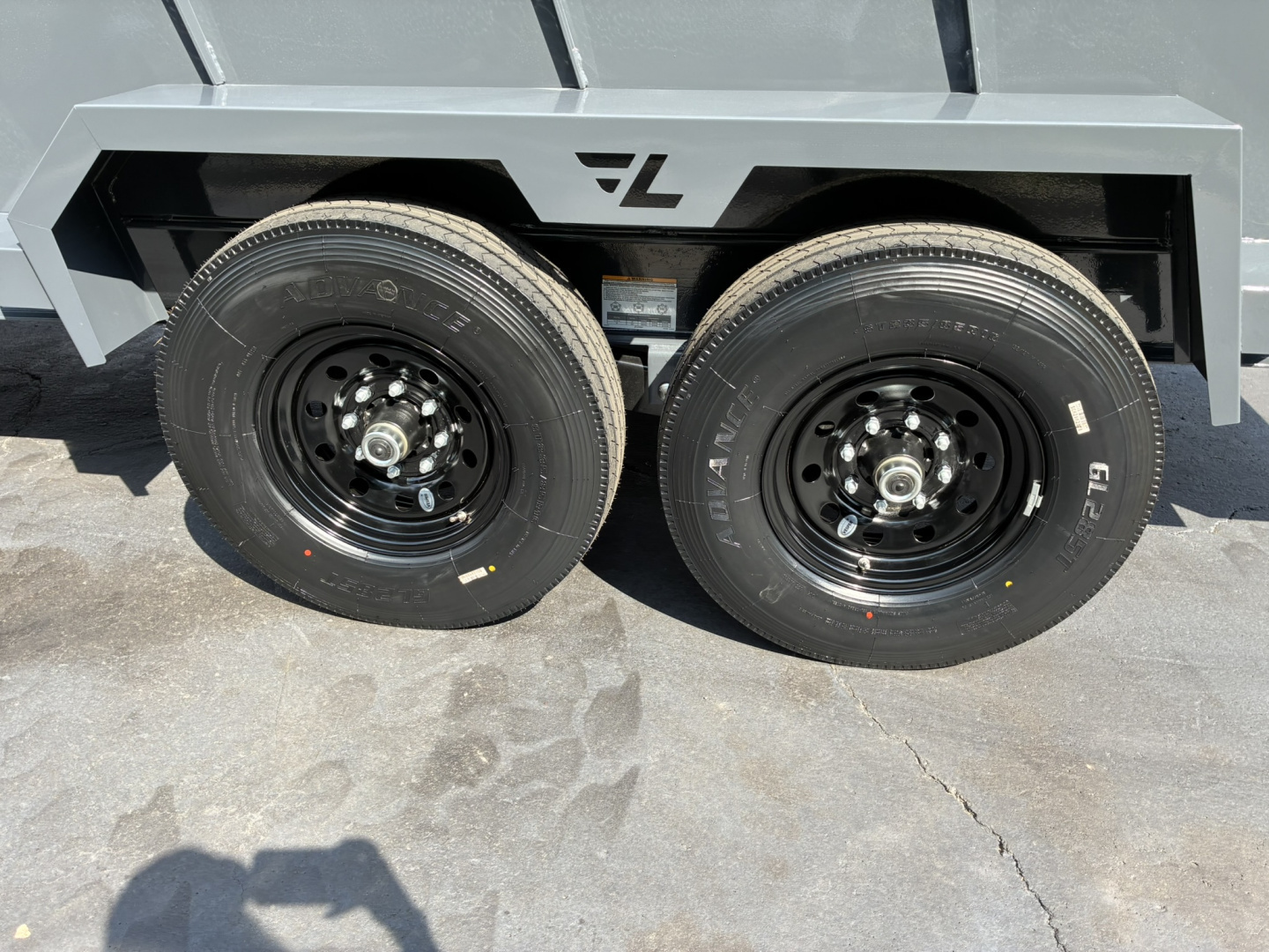 New 2026 Lamar Trailers 83"X16' DT-14K Telescopic dump Dump Trailer