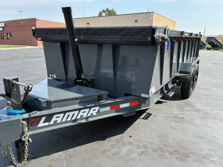 New 2026 Lamar Trailers 83"X16' DT-14K Telescopic dump Dump Trailer