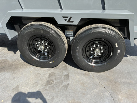 New 2026 Lamar Trailers 83"X16' DT-14K Telescopic dump Dump Trailer