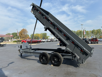 New 2026 Lamar Trailer 83"x16' DT-14K Telescopic Dump Trailer