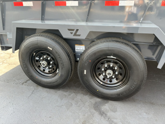 New 2026 Lamar Trailer 83"x16' DT-14K Telescopic Dump Trailer