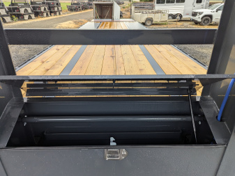 New 2026 Lamar Trailers FD 102X32/24K GOOSENECK Flatbed Trailer 6" SIDES