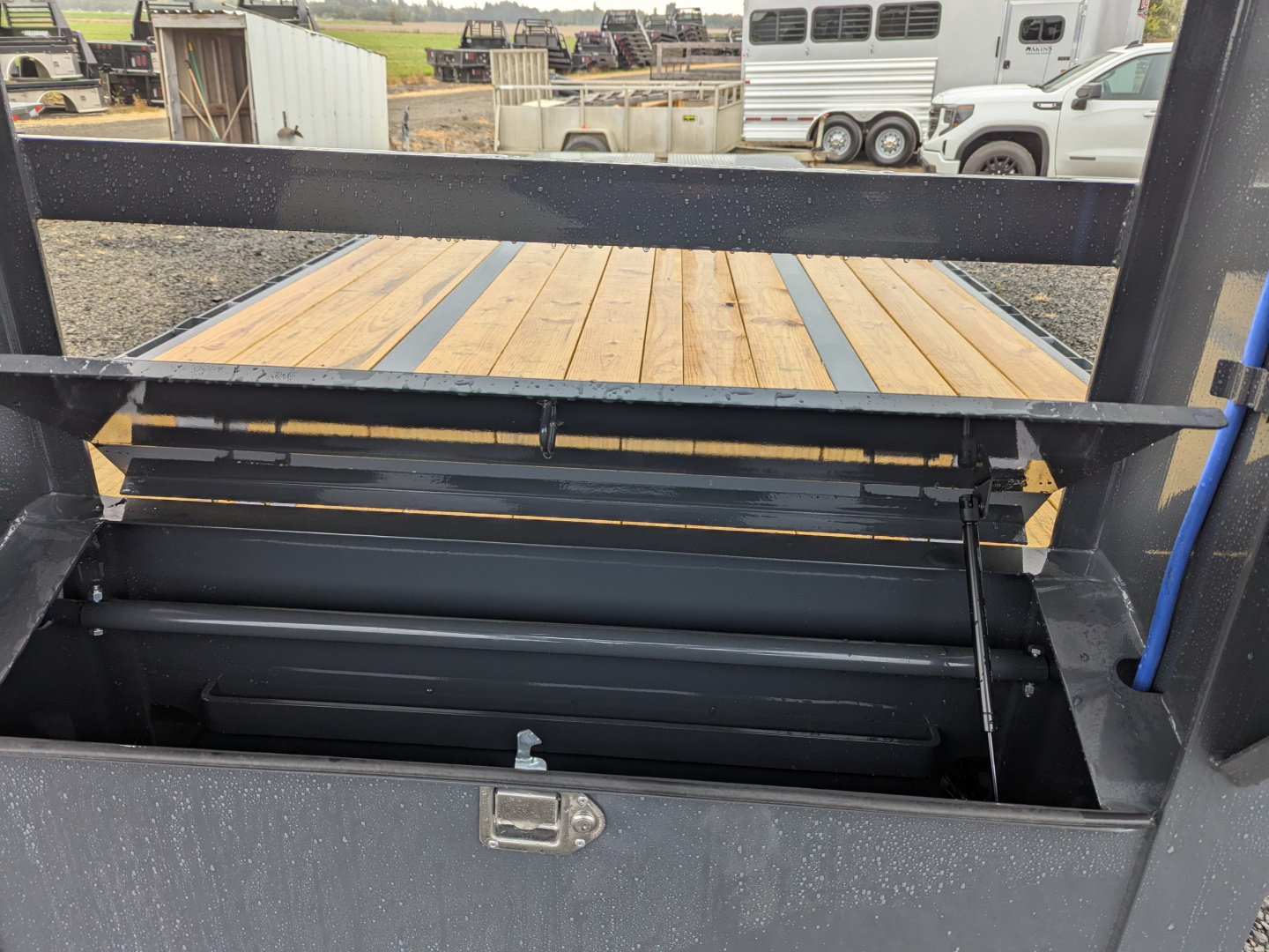 New 2026 Lamar Trailers FD102X25/24K GOOSENECK Flatbed Trailer 6" SIDES