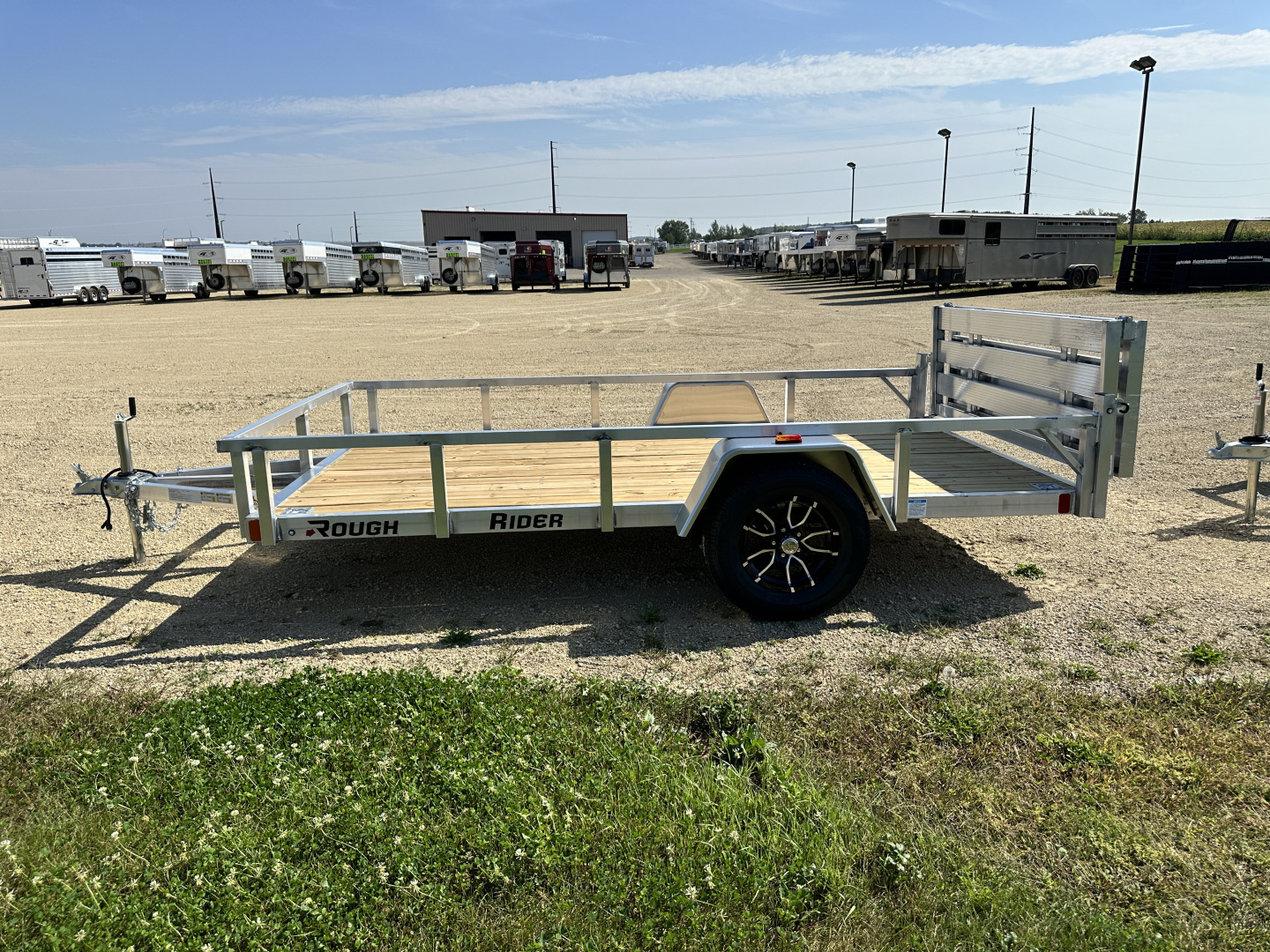 New 2026 Rough Rider 6.5' x 12' Utility Trailer