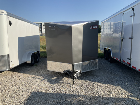 New 2026 CARGO MATE ENCLOSED EHECO714TA2-24 7X14 TA RAMP DOOR (GVW:7000) CHARCOAL