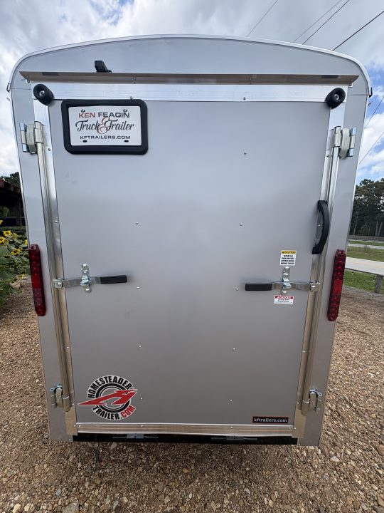 New 2027 Homesteader 5X8 Cargo / Enclosed Trailer w/ Rear Ramp