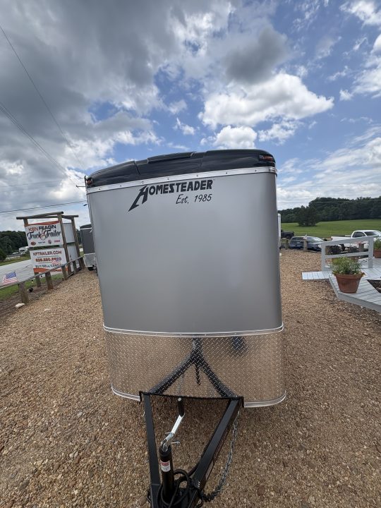 New 2027 Homesteader 5X8 Cargo / Enclosed Trailer w/ Rear Ramp