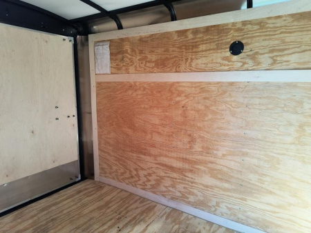 New 2026 Homesteader Trailer 5X8 Cargo / Enclosed Trailer with Rear Ramp