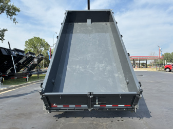 New 2026 Lamar Trailers 83"x16' DT-14K Telescopic Dump Trailer