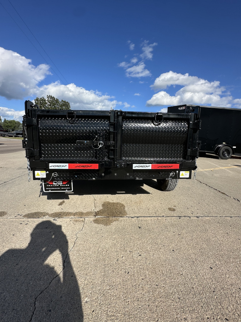 New 2026 Horizon Trailers HZ5 5x10 7K Dump Trailer