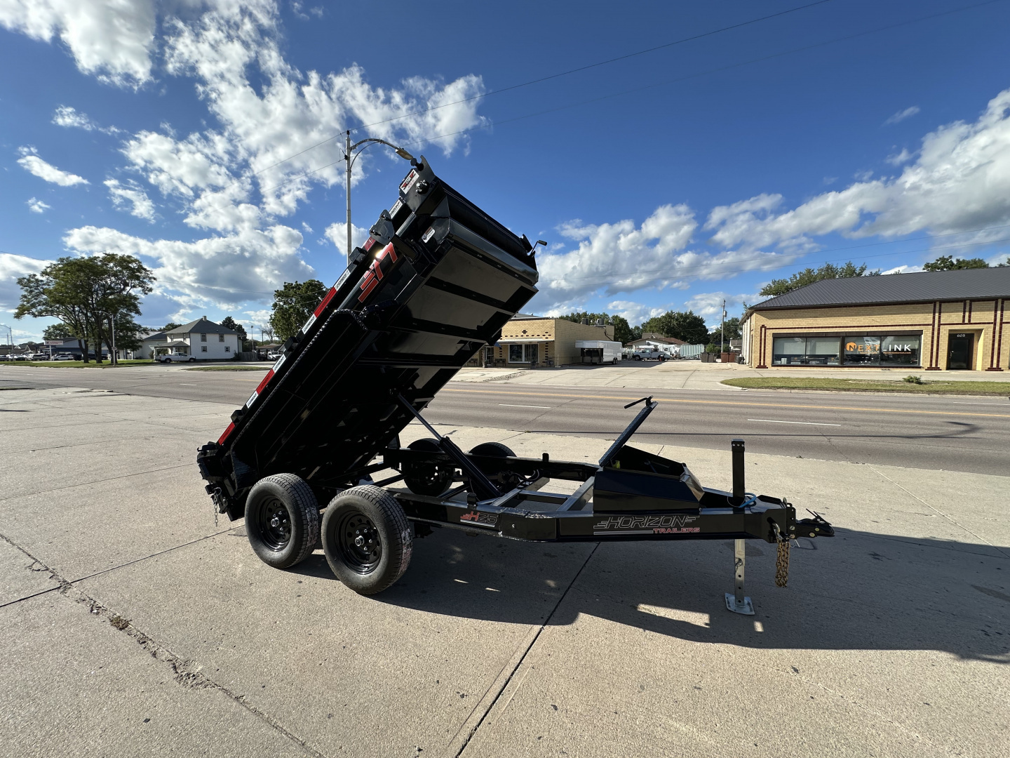 New 2026 Horizon Trailers HZ5 5x10 7K Dump Trailer