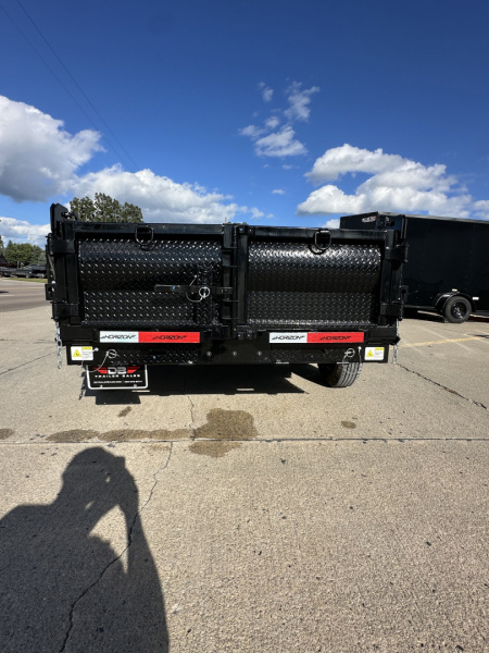 New 2026 Horizon Trailers HZ5 5x10 7K Dump Trailer