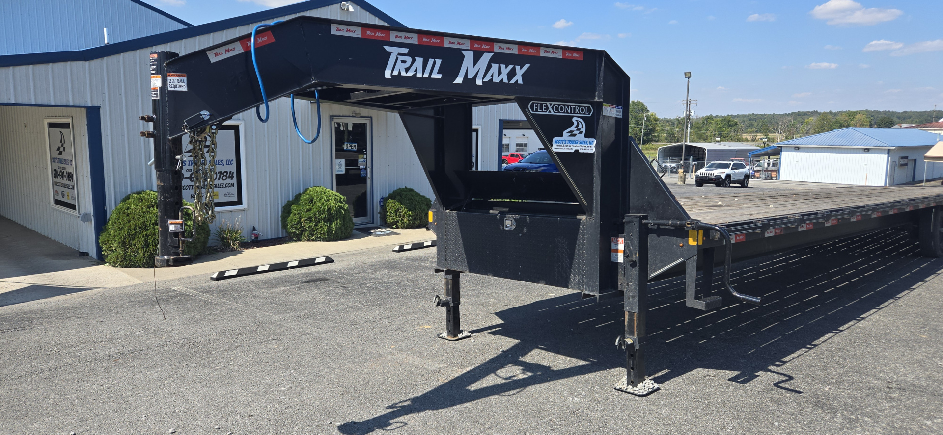 Used 2025 Trail Maxx 35+5 Equipment Trailer