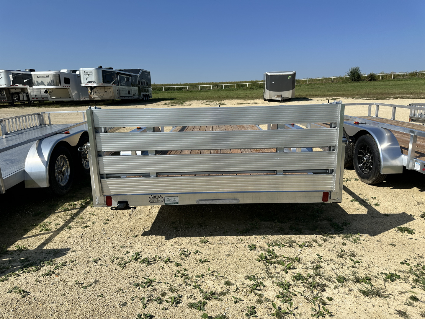 New 2026 Rough Rider 6.5' x 14' Utility Trailer Flatbed Trailer