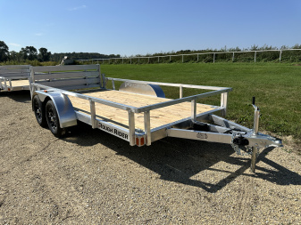 New 2026 Rough Rider 6.5' x 14' Utility Trailer Flatbed Trailer