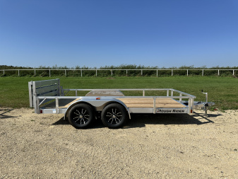 New 2026 Rough Rider 6.5' x 14' Utility Trailer Flatbed Trailer