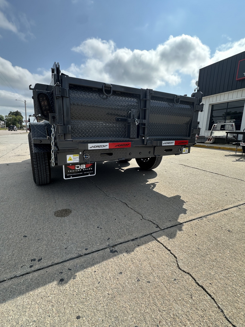 New 2026 Horizon Trailers HZ5 5x10 7K Dump Trailer