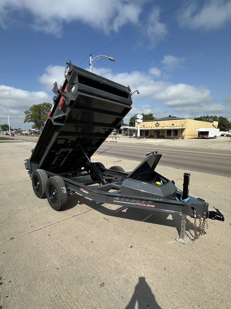 New 2026 Horizon Trailers HZ5 5x10 7K Dump Trailer