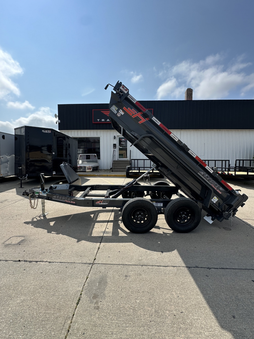 New 2026 Horizon Trailers HZ5 5x10 7K Dump Trailer