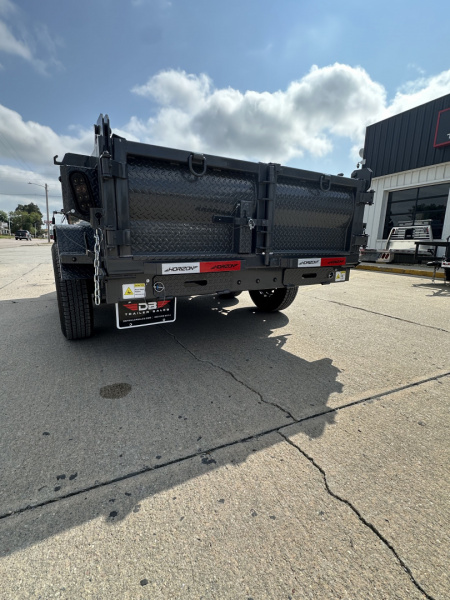 New 2026 Horizon Trailers HZ5 5x10 7K Dump Trailer