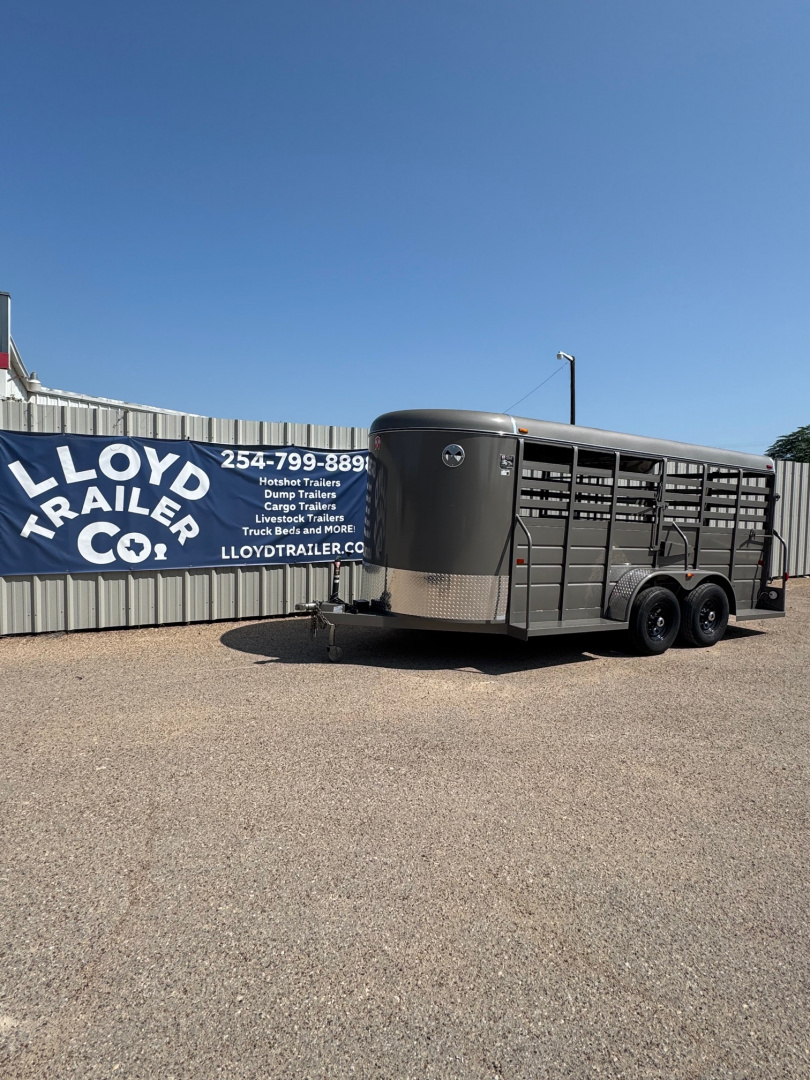 New 2025 WW AA 6X16 Stock / Stock Combo Trailer