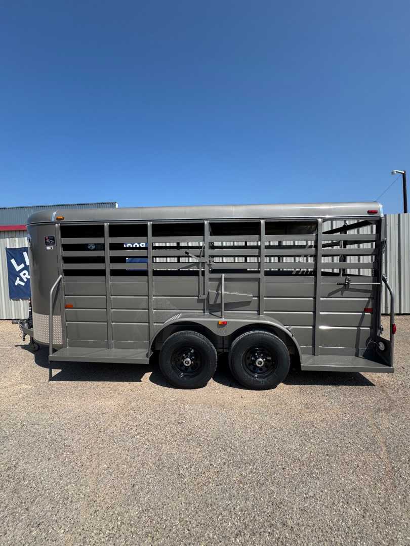 New 2025 WW AA 6X16 Stock / Stock Combo Trailer