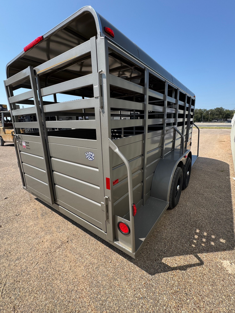 New 2025 WW AA 6X16 Stock / Stock Combo Trailer