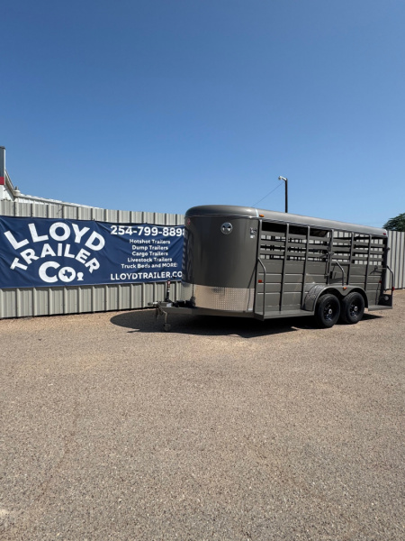 New 2025 WW AA 6X16 Stock / Stock Combo Trailer