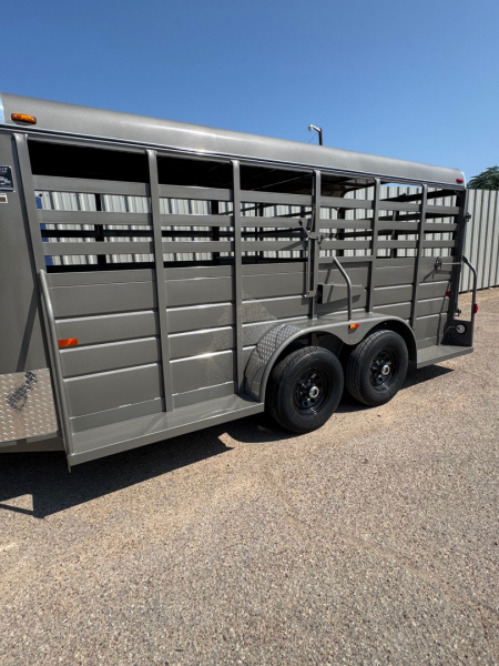 New 2025 WW AA 6X16 Stock / Stock Combo Trailer