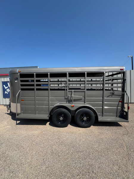 New 2025 WW AA 6X16 Stock / Stock Combo Trailer