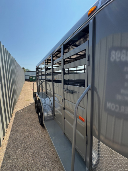 New 2025 WW AA 6X16 Stock / Stock Combo Trailer