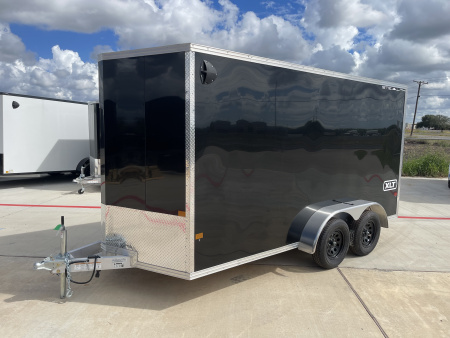 New 2025 ALCOM 7X14 Ramp Door 7K Cargo / Enclosed Trailer