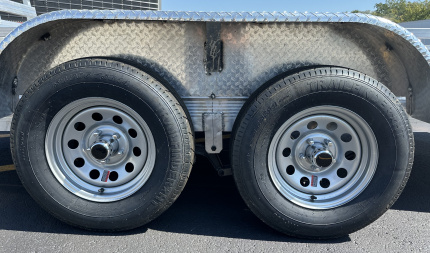 New Cherokee 14'x76" Tandem Axle Aluminum Utility Trailer 7000 GVWR