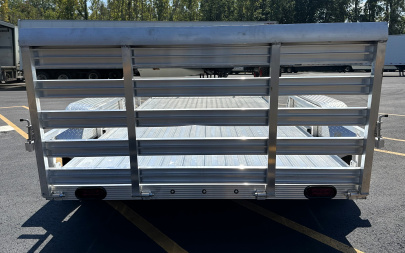 New Cherokee 14'x76" Tandem Axle Aluminum Utility Trailer 7000 GVWR