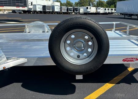 New Cherokee 14' Single Axle Aluminum Utility Trailer
