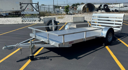 New Cherokee 14' Single Axle Aluminum Utility Trailer