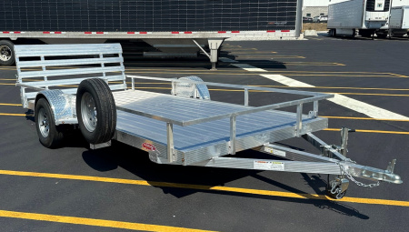New Cherokee 14' Single Axle Aluminum Utility Trailer