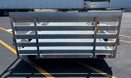New Cherokee 14' Single Axle Aluminum Utility Trailer