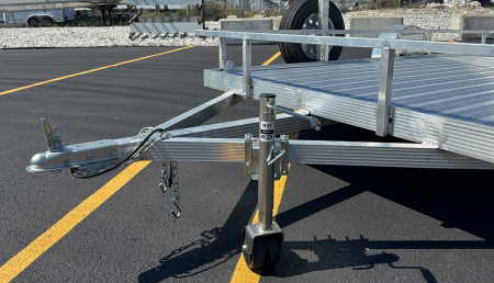 New Cherokee 14' Single Axle Aluminum Utility Trailer