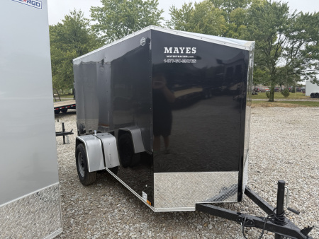 New 2026 Cargo Mate EHECO510SA-24 Enclosed 5x10 SA RAMP DOOR (GVW:2990) BLACK