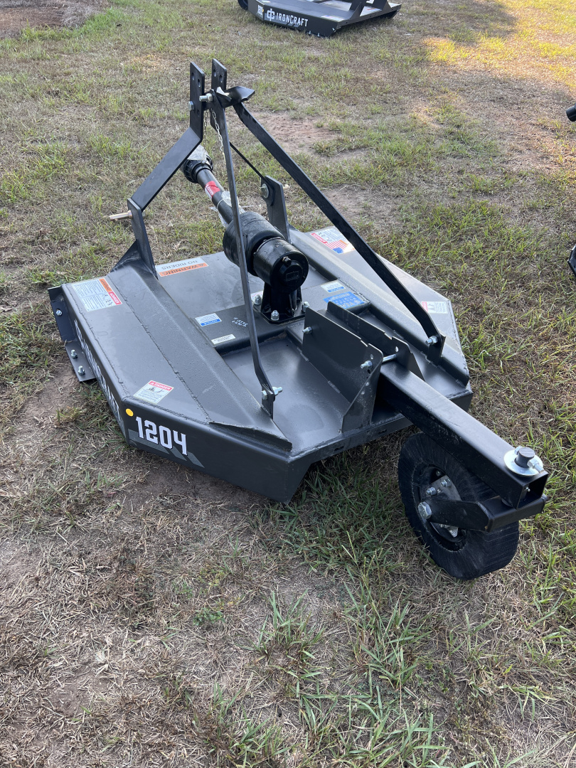 New 2025 IronCraft 4' ROTARY CUTTER Attachment