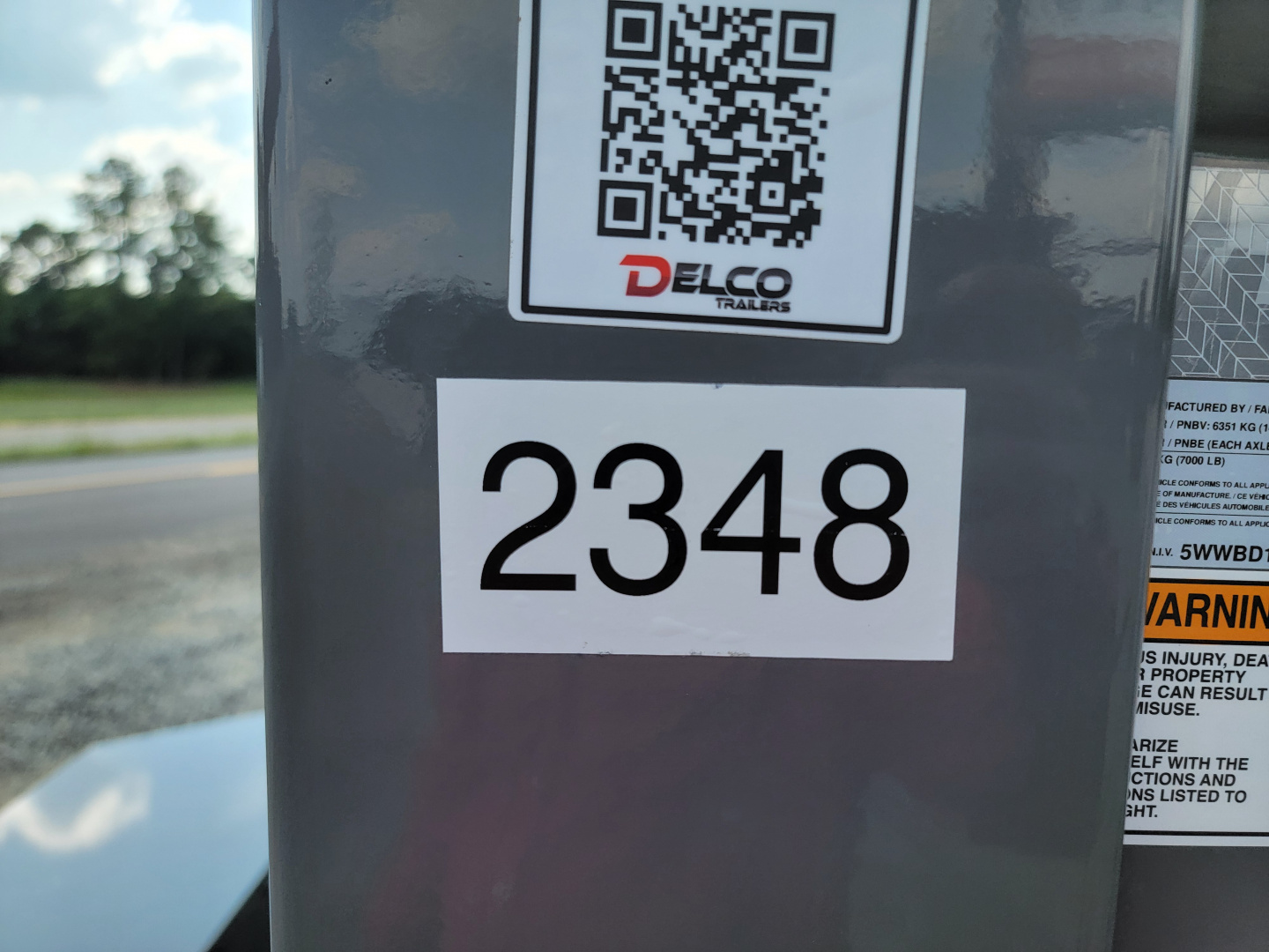 New 2026 Delco Trailers D5 16X83 Telescopic Dump Trailer