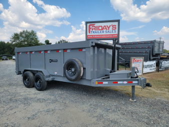 New 2026 Delco Trailers D5 16X83 Telescopic Dump Trailer