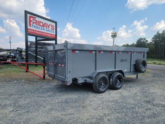 New 2026 Delco Trailers D5 16X83 Telescopic Dump Trailer