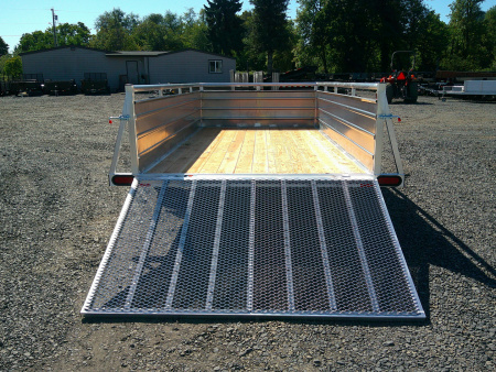 New 2026 Eagle Trailers 6x12 Aluminum Utility Trailer