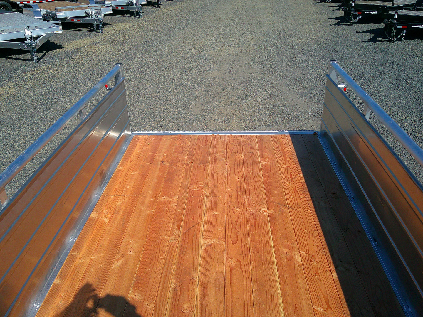 New 2026 Eagle Trailers 6x12 Aluminum Utility Trailer